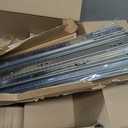 6 Pair of 22 Inch Soft Close Full Extension Side Mount Ball Bearing Drawer Slides (22 Inch-6 Pairs, Zinc Plated)