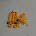 Godboy Gas Can Spout Replacement, Gas Can Nozzle, (4 Kit-Yellow) Flexible Pour Nozzle Suitable for Most 1/2/5/10 Gal Oil Cans, Fuel Can Spout Replacement