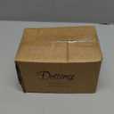 DELLING 3 Oz Porcelain Dip Bowls Set of 6, Black Ceramic Dipping Sauce Bowls - Small Bowls for Charcuterie Board Accessories, Soy Sauce Dish, Condiment Cups for BBQ Party, Dishwasher Safe