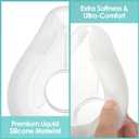 AirFit F20 Replacement Cushion Large - 3 Packs Mask Cushions Compatible with Original F20 Frame - Ultra-Soft Seal & Snug Fit Accessories for Full Face Masks(L)