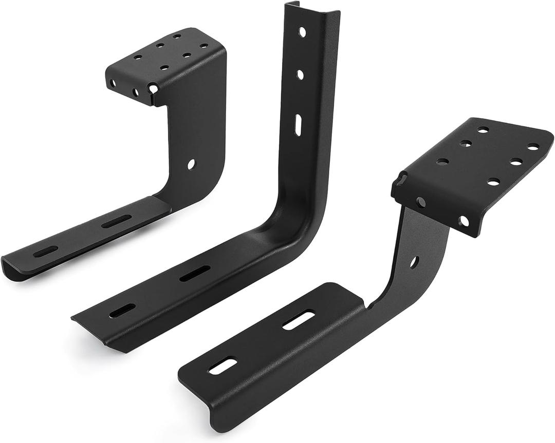 HECASA Running Board Bracket Compatible with 2014-2023 Ram Promaster 1500 2500 3500 Side Step Grip Step Mounting Brackets Passenger Side