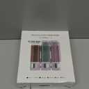 Shampoo and Conditioner Dispenser,Shower Soap Dispenser 3 Chamber No Drill Wall-Mounted Shampoo Dispenser for Shower Wall Mounted Shower Dispenser for Bathroom Hotel Large Capacity,Black