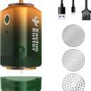 K5 Electric Kitchen Grinder Battery Powered Automatic Portable Spice Mill For Grinding - Holds Up To 5 Gram