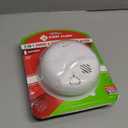 First Alert BRK Combination Smoke & Carbon Monoxide Alarm, Battery Operated Detector with Test & Silence Button, SMICO100, 1-Pack, Replace Alarm 10 Years After Installation