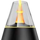 Essential Oil Diffuser, 7 Colors Candle Flame Air Diffuser Humidifier, Ultrasonic Aromatherapy Humidifier with Timer for Home, Bedroom, Office, Yoga