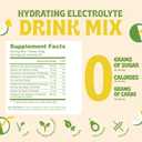 Electrolyte Powder  Sugar-Free Hydration Mix with Magnesium, Potassium, Calcium & Sodium | Zero Carb Electrolyte Drink for Muscle Recovery, Cramp Relief & Energy | 90 Servings