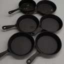 Choice Mini 6" Pre-Seasoned Cast Iron Skillet 