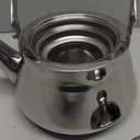 1.6 Quart stainless steel teapot with Infuser A modern, minimalist style