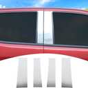 for Colorado Pillar Post Trim Panel Cover Fit for Chevy Colorado/GMC Canyon 2014-2022 Chrome Exterior Accessories 4pcs