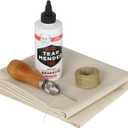 Complete Repair Kit for Canvas Tents, Pop-Up Campers, Tarps, Marine and Boat Covers | with 6oz Tear Mender Glue, Speedy Stitcher Sewing Awl/Needles, Over 6 Sq Ft of Canvas and 30 Yards of Waxed Thread