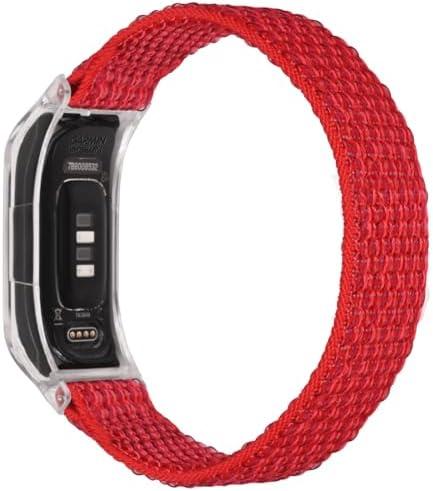 C2D JOY Sport Mesh Nylon Bands Compatible with Garmin Vivosmart 5 tracker Replacement Bands with Case