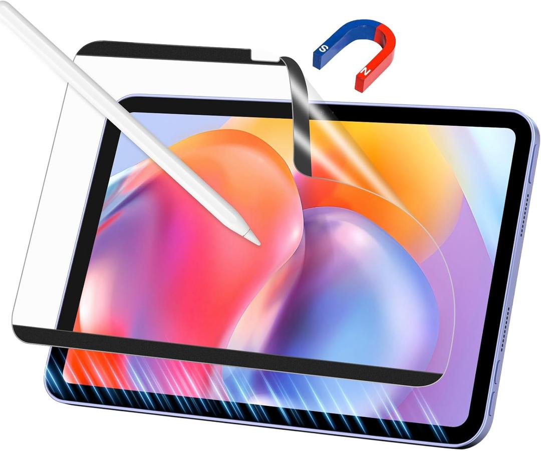 Paperfeel Screen Protector Compatible with iPad Air 13 2024 & iPad Pro 13 2024, New Version Crafted for Natural Writing, Less Reflection, Nib Friendly