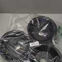 8" Front Wheel Rim with 3 Holes Fits for Most ATV Go Kart Off-Road Dirt Pit Bike Quad Dirt Bikes Street Bikes (Front-Black)