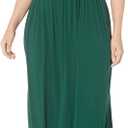 Amazon Essentials Women's Tank Waisted Maxi Dress, Jade Green, X-Small