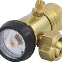 AR-B CGA520 B Tank Acetylene Regulator, Matching Turbo Style Acetylene Kit, Air Acetylene