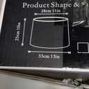 Go&So Frame Home Lampshade Holder Lampshade Kit Light Fixture Holder