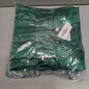 3 x Shiny Kindergarten Graduation Cap and Gown Set (Green)