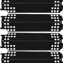 Hisencn 15 inch Grill Heat Plate Replacement for Charbroil 463436215, 466334613, 466342014, 463436213,G432-0096-W1, Porcelain Steel Heat Tent Shield Deflector for Kenmore 16113, 16115 (4 Pack)