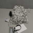 180FT 500LED Extra-Long String Lights Indoor Outdoor Clear Wire, Cold White Christmas String Lights, Plug in Twinkle Fairy Light With Timer and Memory For Wedding Patio Tree Yard Christmas Decorations