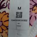 CUPSHE One Piece Swimsuit for Women Mock Neck Zipper Short Sleeve Bathing Suit (Medium, Pink Floral)