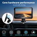 2K HD Backup Camera with 7 Inch Monitor Kit, 15-Min Easy Install Wired Rear View Camera for Trucks Cars SUVs, Enhanced Super Night Vision, Zero Lag Parking Safety Assist System for Drivers