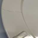 Bemis 500EC Durable Wood Toilet Seat with Easy Clean Hinges, Made in USA, Round, Almond