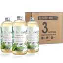 Eucalyptus & Mint Liquid Hand Soap Refills, Gentle & Moisturizing Formula, Natural Cruelty-Free Soap, Large 750 ML Bottles Bulk for Kitchen, Bathroom, and Dispensers (26 FL OZ, Pack of 3)