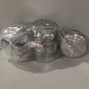 Stainless Steel Fuel Holder, Chafing Wick Fuel Holder with Cover, Buffet Warmer Warming Trays Perfect for Buffets Catering Events Party Supplies (4)