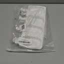 WMKGG Popsicle Silicone Molds Set, 2 PCS Ice Cream Molds with 50 Wooden Sticks for Cake Pop, Ice Pop, Cakesicles, (Standard Size/White) …