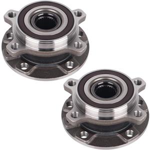 Autoround Pair 513349 Front Wheel Bearing Hub Assembly Compatible with 2014-2023 Jeep Cherokee without Off Road Suspension