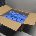 Trampoline Pole Foam Sleeves, 1''/28mm Diameter Foam Covers, Each 35.4'' Length-2 Pcs Fit Together 6 Feet Length, Safety Pole Cover, Set of 12,Blue