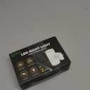 L LOHAS LED Night Light Plug in, Night Lights Plug into Wall, Light Sensor, 0-100LM, Soft White 3000K, Dimmable Night Light, Modern Nightlight for Hallway Bedroom Stairway, 2 Pack