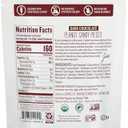 Justin's Dark Chocolate Peanut Candy Pieces - 4.5oz bag Organic, Gluten Free, Non-GMO, Responsibly Source, Rainforest Alliance Certified Cocoa, No BB Date
