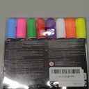 8 Pack 15mm Jumbo Liquid Chalk Marker,Window Paint Markers,Neon Glass Markers Pen, Wet Erase for Cars, Auto, White Board, Chalkboard, Black board, Tire, Mirrors, Bistro