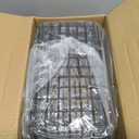 2 Pack Onion and Potato Storage Bins, Stackable Pantry Organizers Storage, Large Wire Storage Basket for Onion, Potato, Fruit, Vegetables