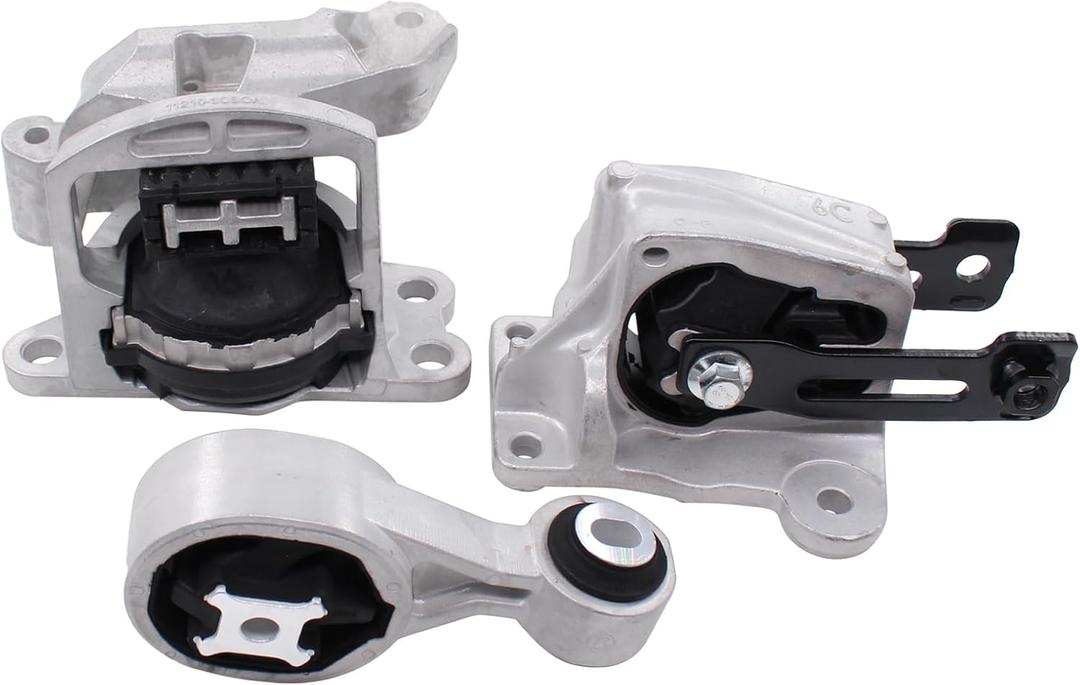 ApplianPar Rear Right Engine Mount and Lower Upper Torque Strut Mount Kit for Nissan Altima 2.5L 2019-2023