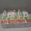 Spiareal 100 Pcs Holiday Christmas Pocket Facial Tissues Pocket Sized Travel Facial Tissue for Christmas Party Favors Holiday Travel Supplies, 10 Design