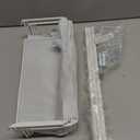 VyGrow 12.3" W Narrow Over the Door Pantry Organizer, 6-Tier Over the Door Organizer with Adjustable Basket, Pantry Door Organization for Pantry Kitchen Storage Room Spice Rack, White