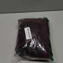 Verdusa Women's Cable Knit Sweaters Cinched Waist Tops Pullover Sweater Elegant Spring Fall Clothes (Wine), Smal