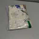 GEEORY Merry Christmas Throw Pillow Covers 16x16 Inch Set of 2, Santa Snowmen Xmas Trees Hello Winter Snowflake Holiday Farmhouse Decorative Cushion Cases for Home Decoration (Blue) 