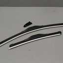 Windshield Wiper Blades - Flex Fit All-Weather 2 Piece Set - Mechanics Choice for 2017-2018 BMW 540i