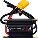FLYCOLOR 90A Waterproof Brushless ESC Electronic Speed Controller with 5.5V/5A BEC and XT90 4.0mm Banana Head Connector for Model Ship RC Boat