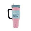 Owala Stainless Steel Travel Tumbler 24 oz Pink Skies 