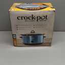 Crockpot Manual 7-Quart Slow Cooker, Turquoise