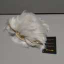 Mens White Wig Short Layered Fluffy Hair Wigs Cosplay Daily Party Replacement Wigs for Male Buy, (hat circumference is 22.5 inches)