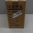 Sooyee 11Lbs Rice Dispenser,Rice Container with Lid Measuring Cylinder Moisture Proof Household,Food Dispenser for Rice, Grains Legumes and Corn (White)