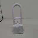 FSA/HSA Eligible, Vaunn Adjustable Bathtub Safety Rail Shower Grab Bar Handle, Stainless Steel, White