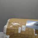 Bedsure Tufted Boho Comforter Set California King Size - Beige Boho Bed Set, GentleSoft 3 Pieces Farmhouse Shabby Chic Embroidery Bedding, Gifts for Woman, Soft Jacquard Comforter for All Seasons (01 - Beige - Elegant)