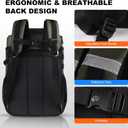 Insulated Cooler Backpack, 35 Can / 25L Large Camping Backpack for Outdoor, Beach, Picnic - Soft Lightweight Leakproof Cooler Backpack for Women and Men (Green, 25L)