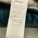 Bedsure GentleSoft Sherpa Fleece Blanket Queen Size for Bed, Non-Heated, Thick and Warm Throw for Women and Men, Soft Fuzzy Plush Queen Blanket for Winter, Forest Green, 90x90 Inches